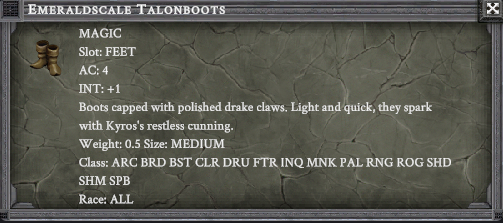 EMERALDSCALE TALONBOOTS item card